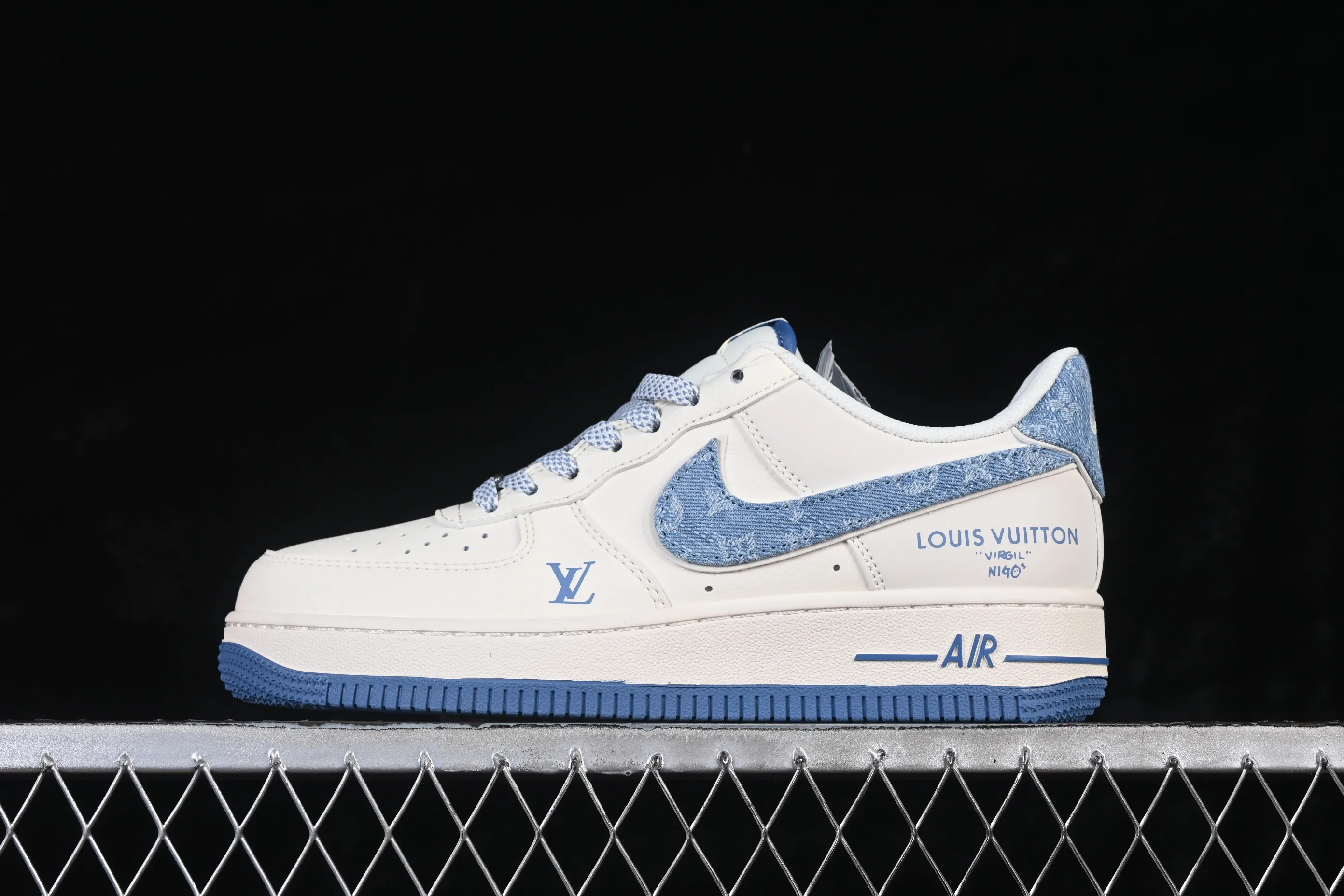 All categories Nk Air Force 1 Air Force series Nk Air Force 1 Low Air Force low-top Nike Air Force 1'07 Low LV joint denim blue Air Force 1 low-top casual sneakers SM6668-130